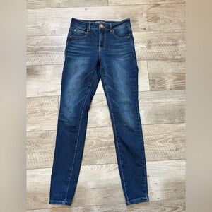 Maurices Everflex Blue High Rise Skinny Jeans Size 2 Regular